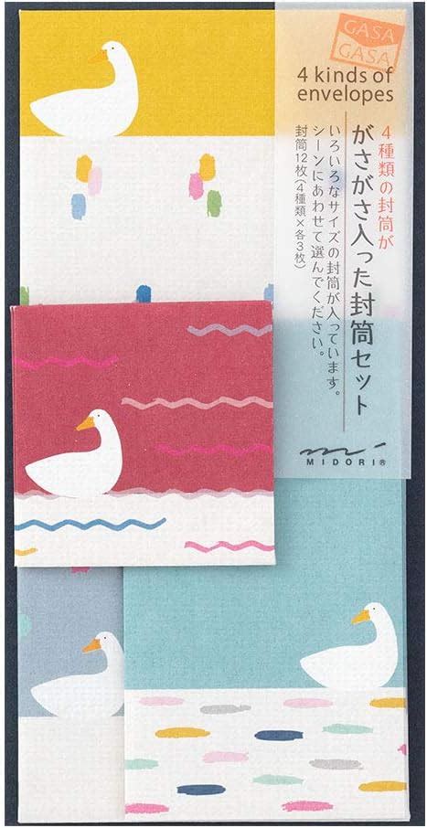 Midori 20566006 Envelope Rasse Duck Pattern – hobbyone.in