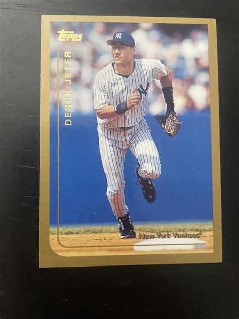 DEREK JETER 1998 Topps Baseball Card #85 New York Yankees NM+ Baseball ...