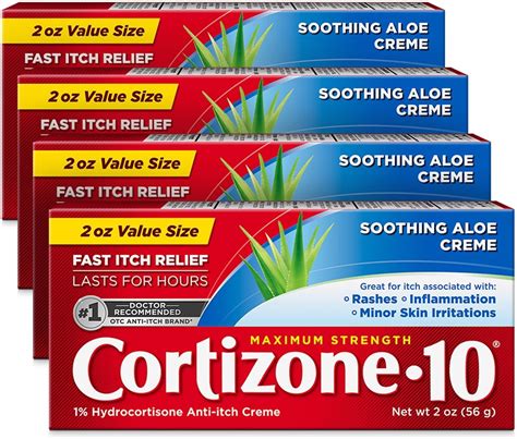 Amazon.com: Cortizone-10 Maximum Strength Soothing Aloe Itch Relief ...
