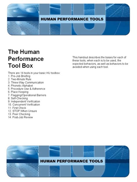 Image result for Human Performance Technology Tools