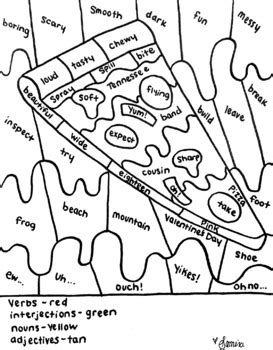 Color by Part of Speech by Samira Hardcastle | TPT