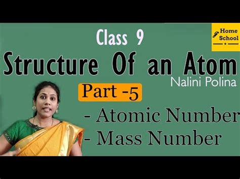 Structure of an Atom- 5 Video Lecture - Crash Course for Class 9 (English)