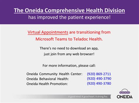 Oneida Nation | Teladoc Health