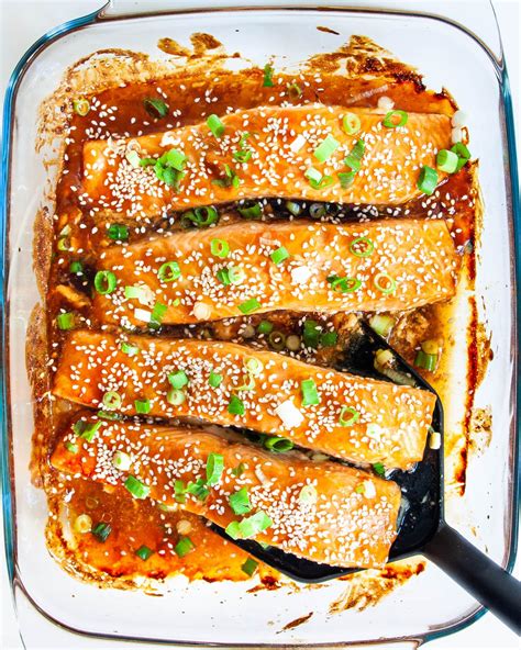 Baked Salmon Teriyaki - Craving Home Cooked