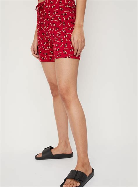 Buy Women All-Over Printed Knit Shorts Online at just Rs. 349.0 ...