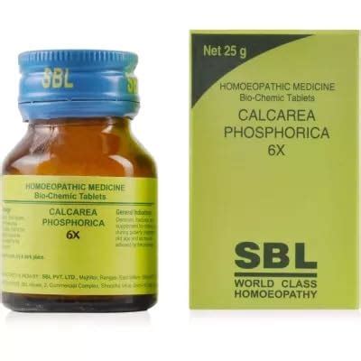 Buy SBL Calcarea Phosphorica 6X 25g Pack of 2 Online at Low Prices in ...