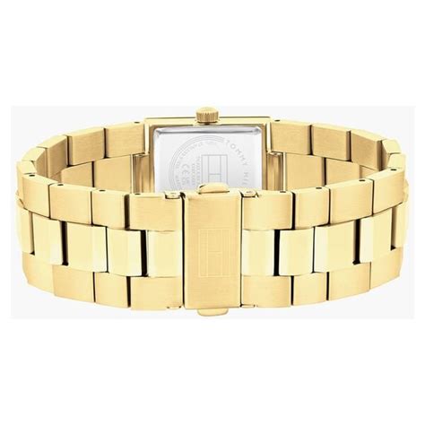 Buy Online Tommy Hilfiger Quartz Analog Champagne Dial Golden Stainless ...