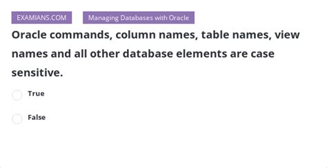 Image result for Oracle Table Names