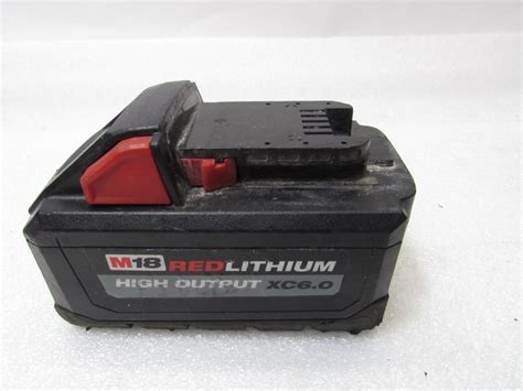Milwaukee 48-11-1865 M18 18-Volt Lithium-Ion High Output Battery Pack 6.0Ah