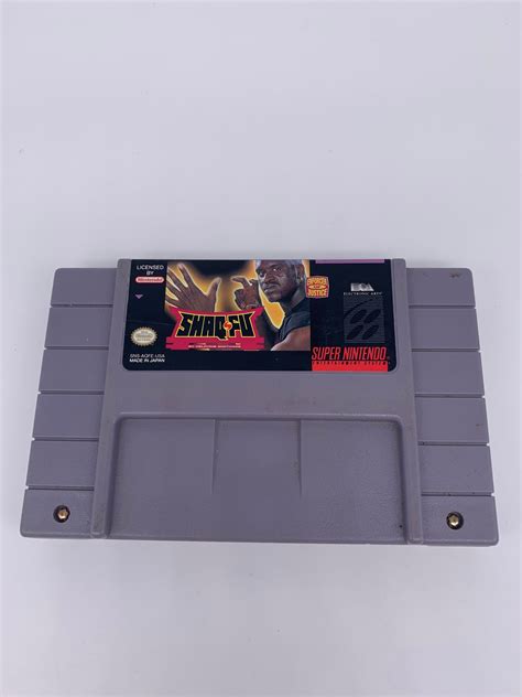 SUPER NiNTENDO [SNES] | SHAQ FU – PiXEL-RETRO.COM