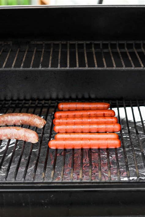 Smoked Hot Dogs (how to smoke hot dogs) - The Wooden Skillet