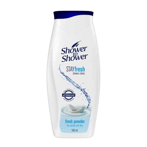 Shower To Shower Stay Fresh Fresh Powder Shower Crème, 500ml