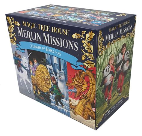 Magic Tree House Merlin Missions Books 1-25 Boxed Set : Mary Pope ...