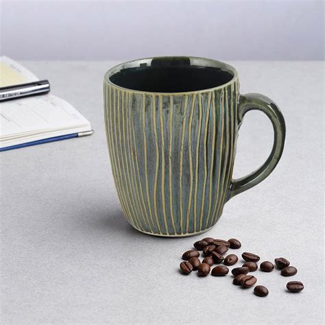 AZURE Bhumija Earth Collection Ceramic Mugs to Gift to Best Friend Tea ...