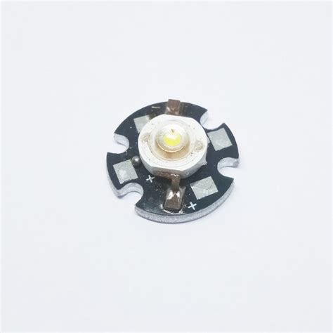 3W SMD LED White with Heat Sink High Power Bead Chips Bulb – Indian ...