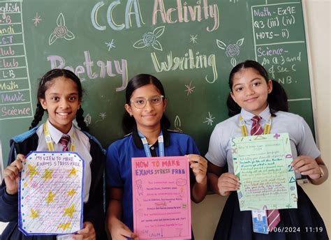 Grade VII CCA CBSE Expression Series Poem Writing