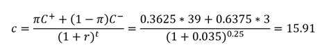Image result for Binomial options pricing model Formula