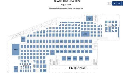 Expo Map – Black Hat USA 2023 & DEF CON 31 Parties