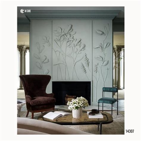 14307 Customised MDF/HDHMR Decorative 3D Panel – M Cube Spaces