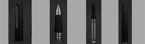 Ledos JINHAO 80 Fiber Matte Charcoal Black, Fine Nib, With Converter ...