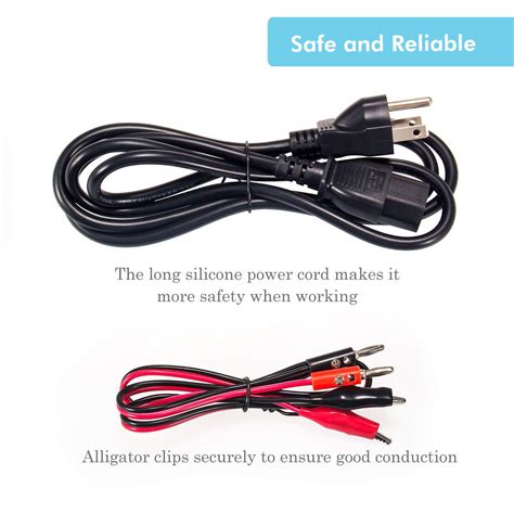 Buy Dr.meter DC Power Supply, 30V 5A Adjustable Switching Regulated DC ...