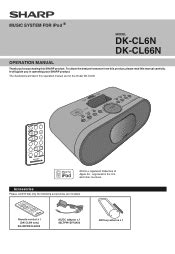 Image result for Sharp Clock SPC364 Manual