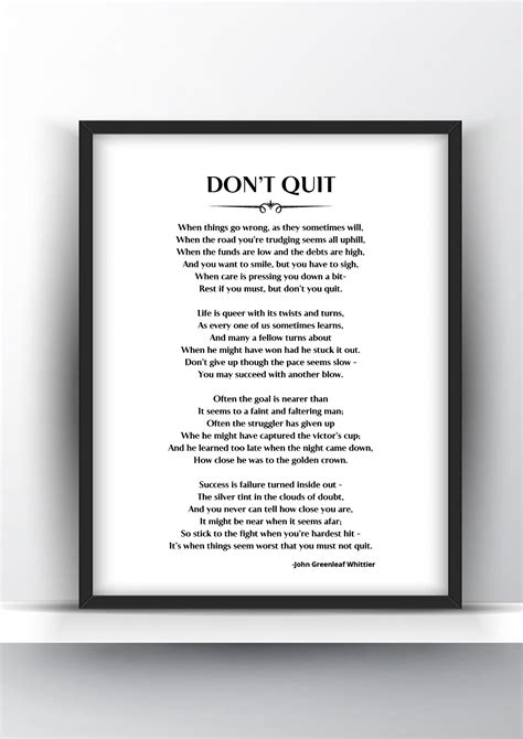 Dont Quit Poem Printable