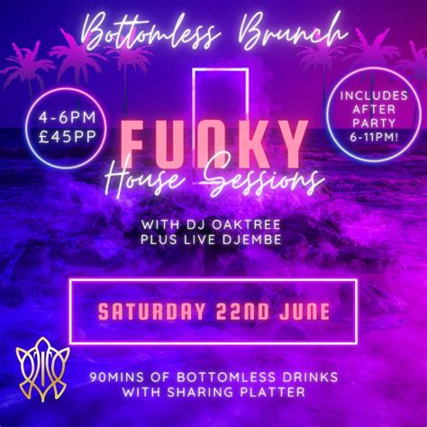 Funky House Bottomless Brunch, TRANQUIL TURTLE, Stevenage, 22 June 2024 ...