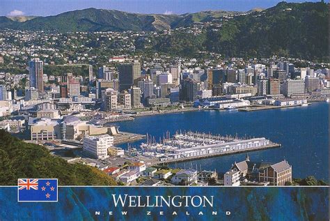 A Journey of Postcards: Wellington, the capital of New Zealand