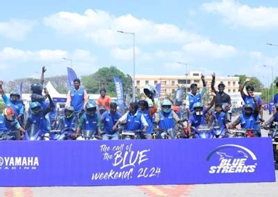 Yamaha - Call of the Blue Weekend 2024: Unleashing Racing DNA in Madurai
