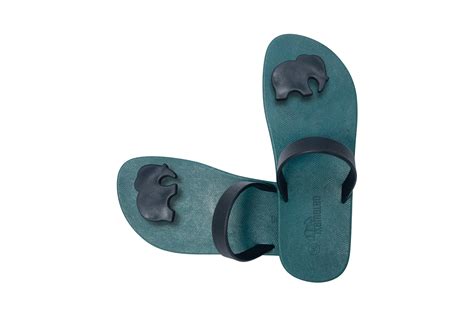 Poppi Ellie Green Sole Black Strap – Kameleo