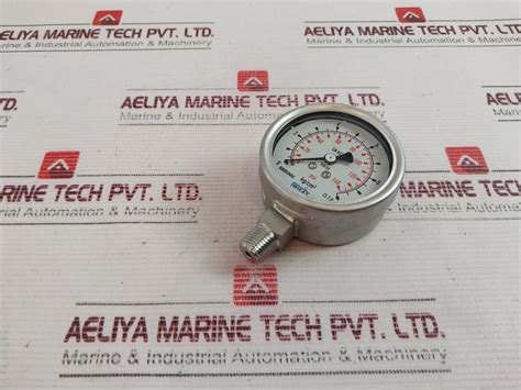 Wika 232.50.063 Pressure Gauge 1/4 Npt Bottom, 2.5 Dial – Aeliya Marine ...
