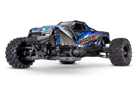 Traxxas Wide Maxx v2 1/10 4WD Brushless Electric Monster Truck, VXL-4S, TQi - Bl