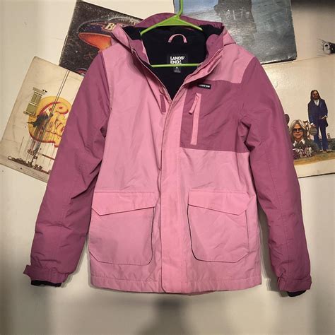 LANDS' END KIDS SQUALL PARKA SZ XL(14-16) Winter... - Depop