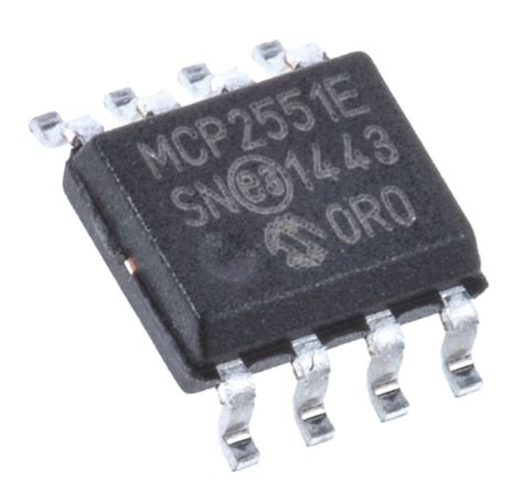 MCP2551-E/SN Microchip | Microchip MCP2551-E/SN, CAN Transceiver 1Mbps ...