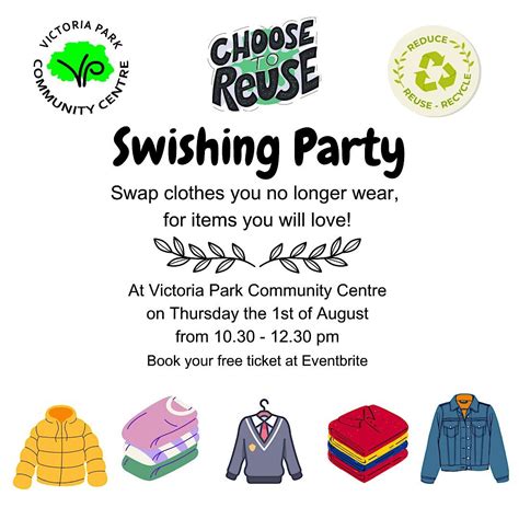 Swishing Party, Victoria Park Community Centre, Bridgwater, 1 August ...