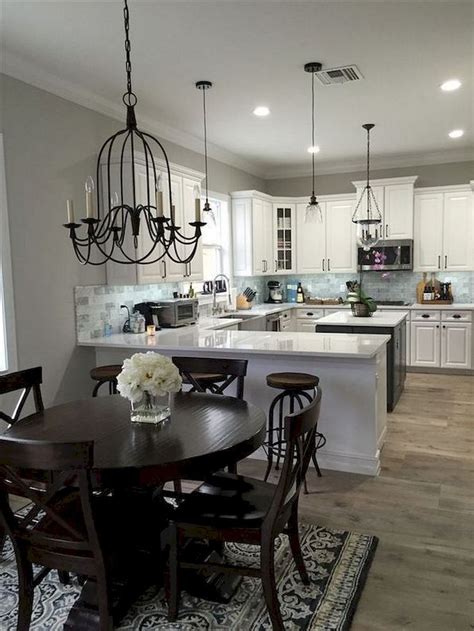 combined kitchen dining room ideas