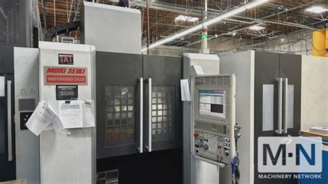5-Axis Mori Seiki NMV-5000 DCG CNC Vertical Machining Center, 2010 w/ 5 ...