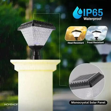 Solar lights for compound wall outdoor led lamp at best price – HOMEHOP®
