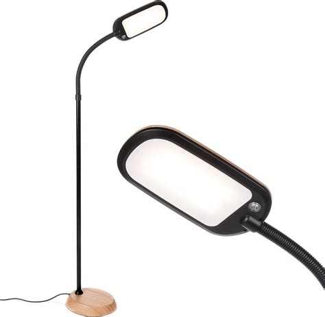 Brightech Litespan Slim LED Floor Lamp - Modern Reading Light Over ...