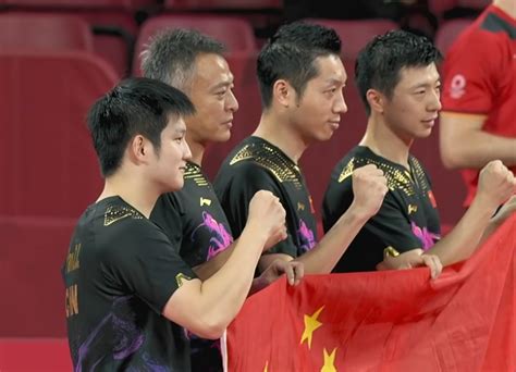 中国乒乓球队获得东京奥运会四金！顶住对手的冲击，再次站在顶点|乒乓球|马龙|樊振东_新浪新闻