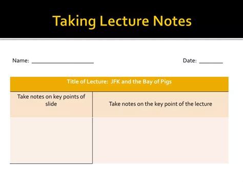 Image result for Taking Lecture Notes