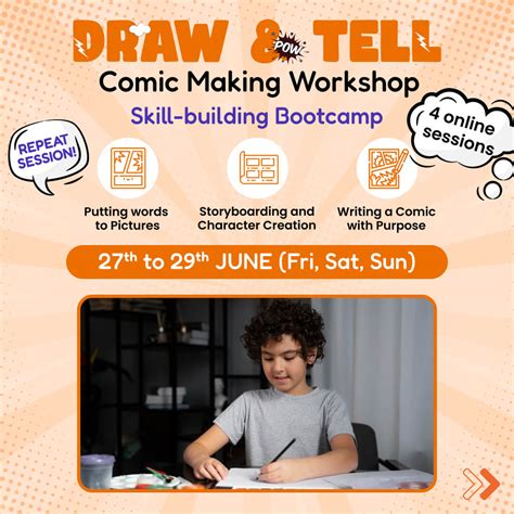 Draw & Tell - Comic Making Workshop: neOwn x Ritu Desai | Learn Comic