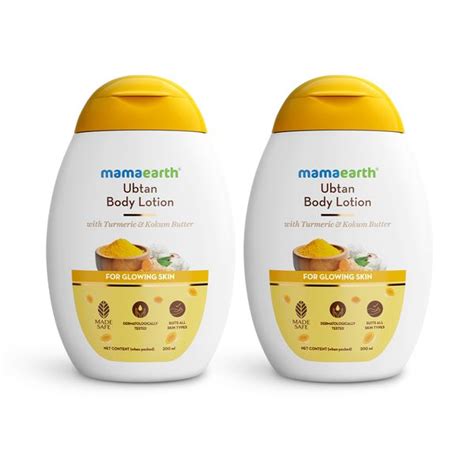 Ubtan Body Lotion for Glowing Skin - 200ml (pack of 2)