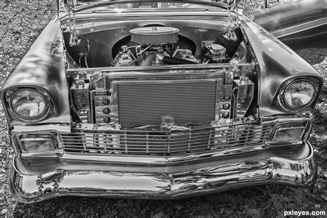 56 Chevy picture, by joesaladino for: bw cars photography contest ...