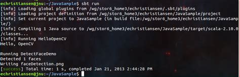 OpenCV Java Face 的图像结果
