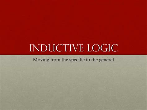 Image result for Introduction to Inductive Logic