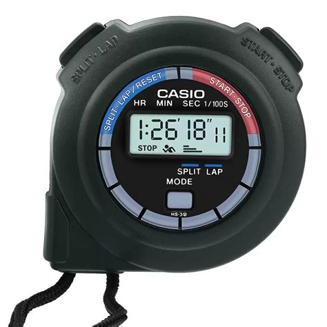 Casio STOP WATCHES HS-3V-1RDT - S023 Black Digital - Unisex Watch – Sai ...