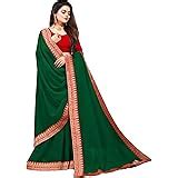 Buy 3Buddy Fashion Womens Solid Lycra Frill Ready to Wear Trending ...