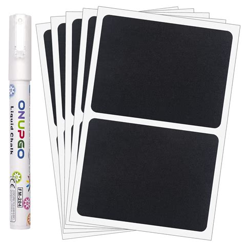 Buy ONUPGO Chalkboard Pantry Labels, Large Chalkboard Labels Stickers ...